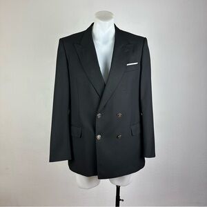 Balmain Virgin Wool Double-Breasted Sport Coat